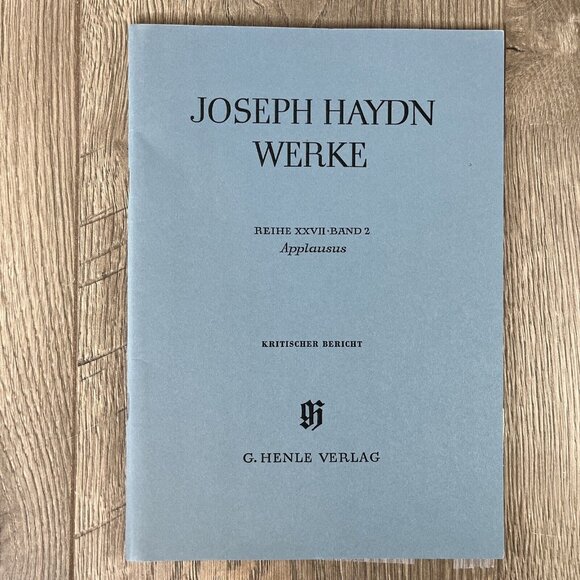 Joseph Haydn Werke Reihe XXVII Band 2 Applause - Picture 2 of 7